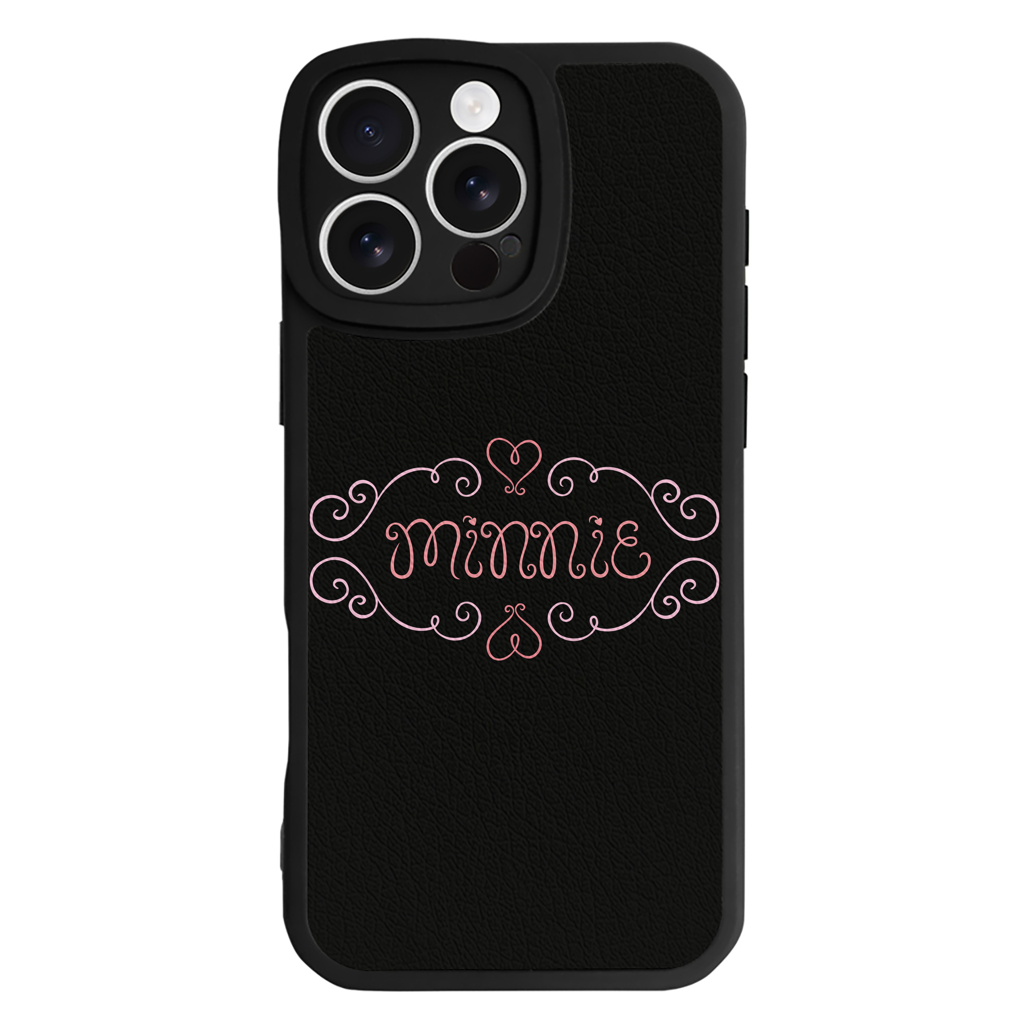 （画像用） ミッキーマウス Mickey Mouse 【iPhone 16シリーズ対応】シリコンスマホケース（レザー調） 材質：シリコン